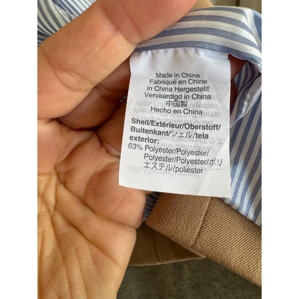 J.Crew women's tan Schoolboy blazer size XS
